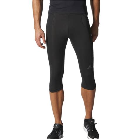 adidas supernova 3 4 tight herren-laufhose g89865 black|adidas Men's Running Supernova 3/4 Tights .